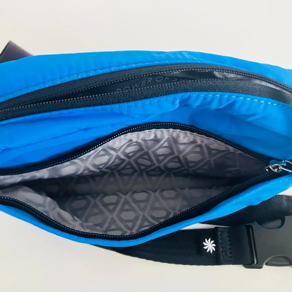 Athleta All About Crossbody Belt bag in Blue NWOT - Picture 6 of 8